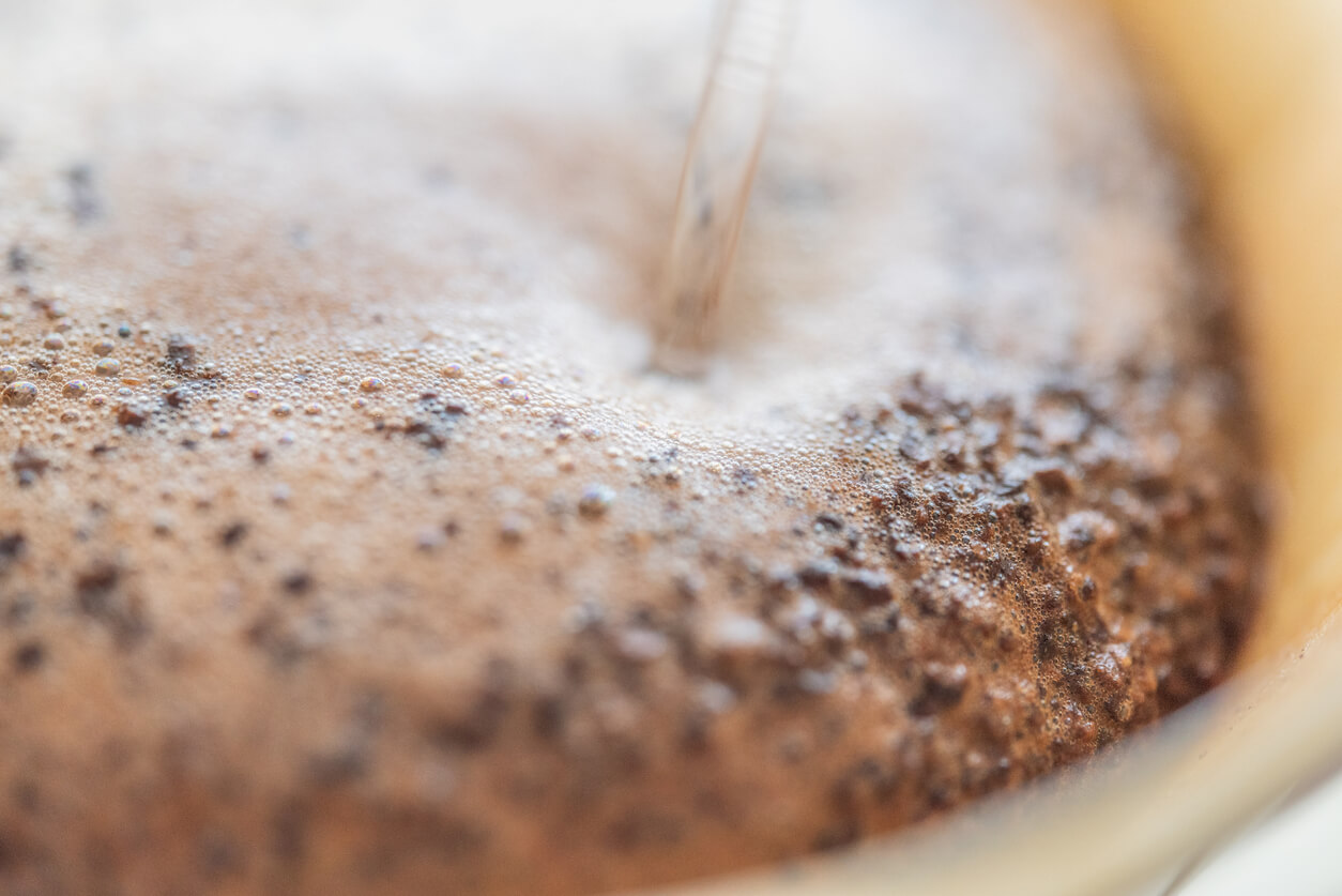 美味しいコーヒーの淹れ方 蒸らし