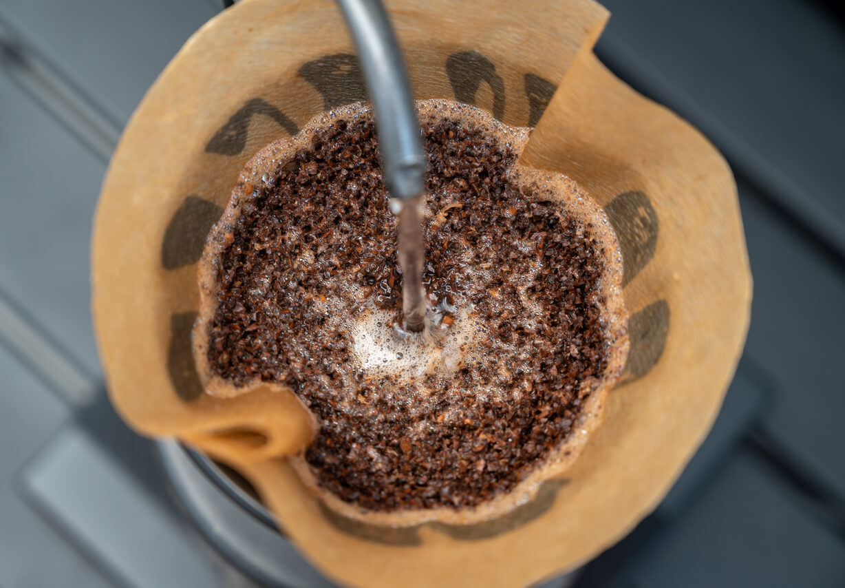 美味しいコーヒーの淹れ方 分割抽出